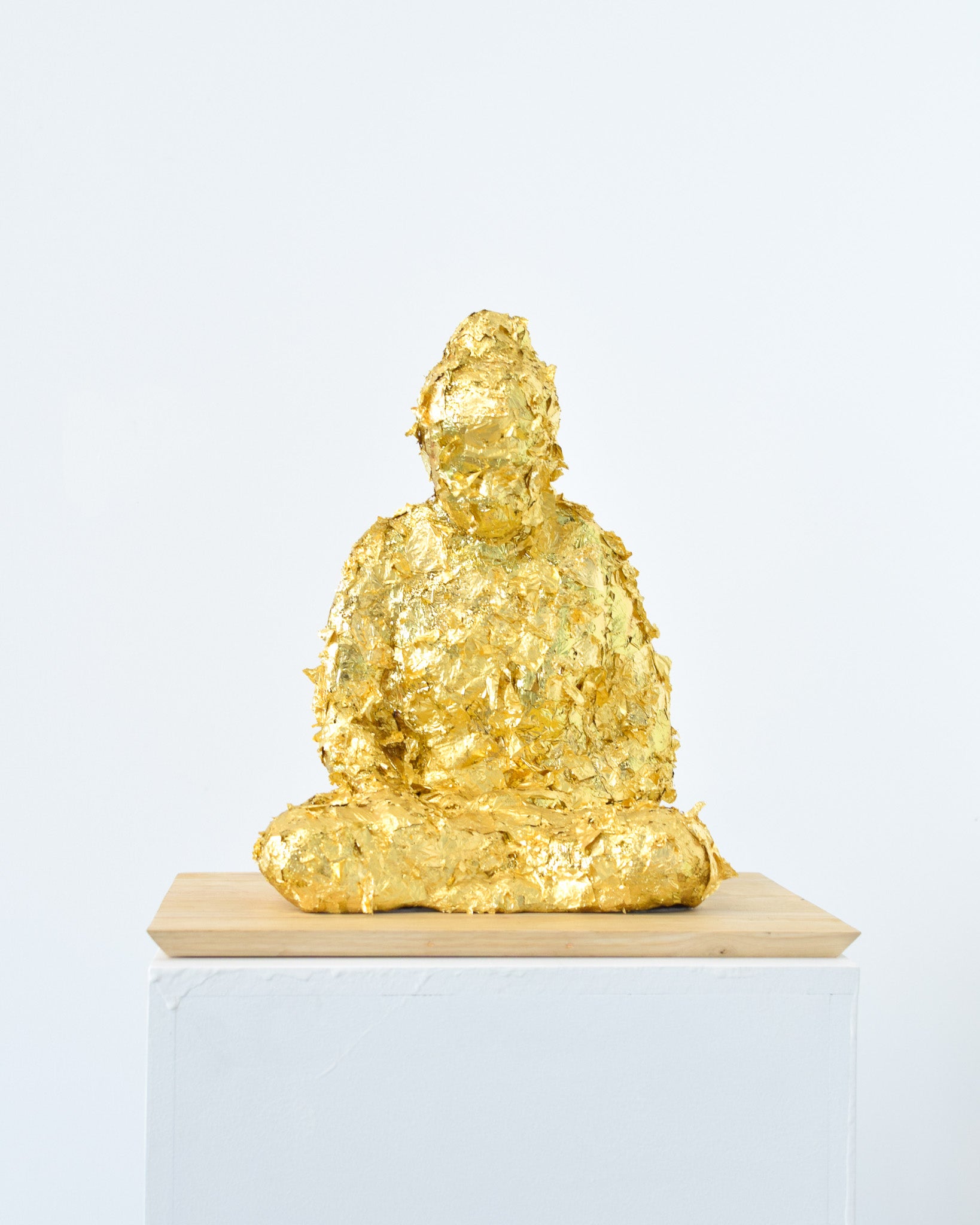 Gold on the Back of Buddha