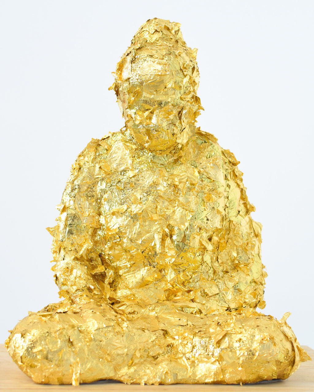 Gold on the Back of Buddha