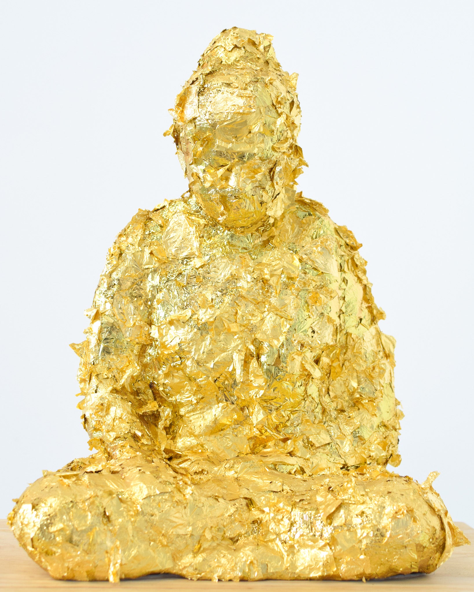 Gold on the Back of Buddha