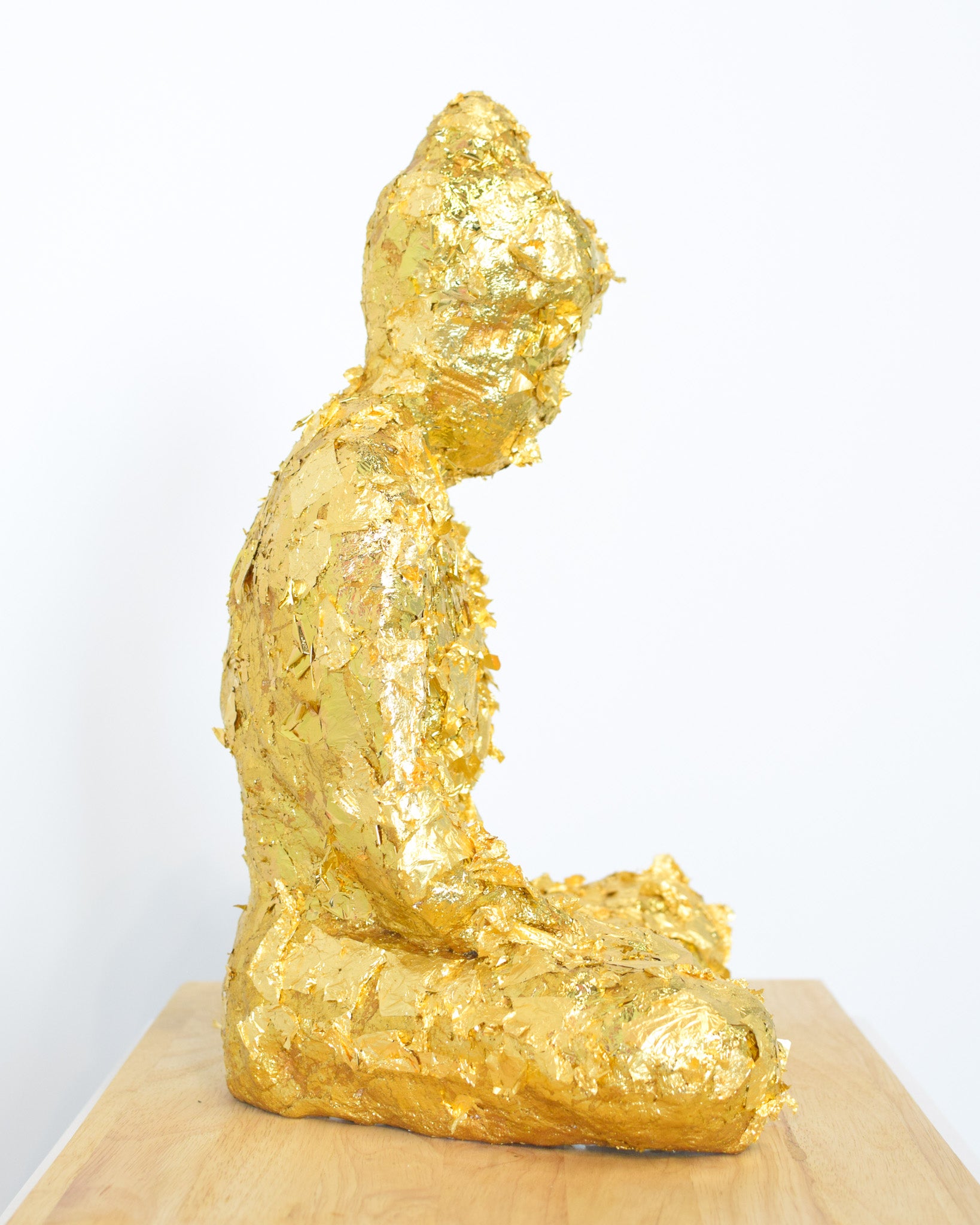 Gold on the Back of Buddha