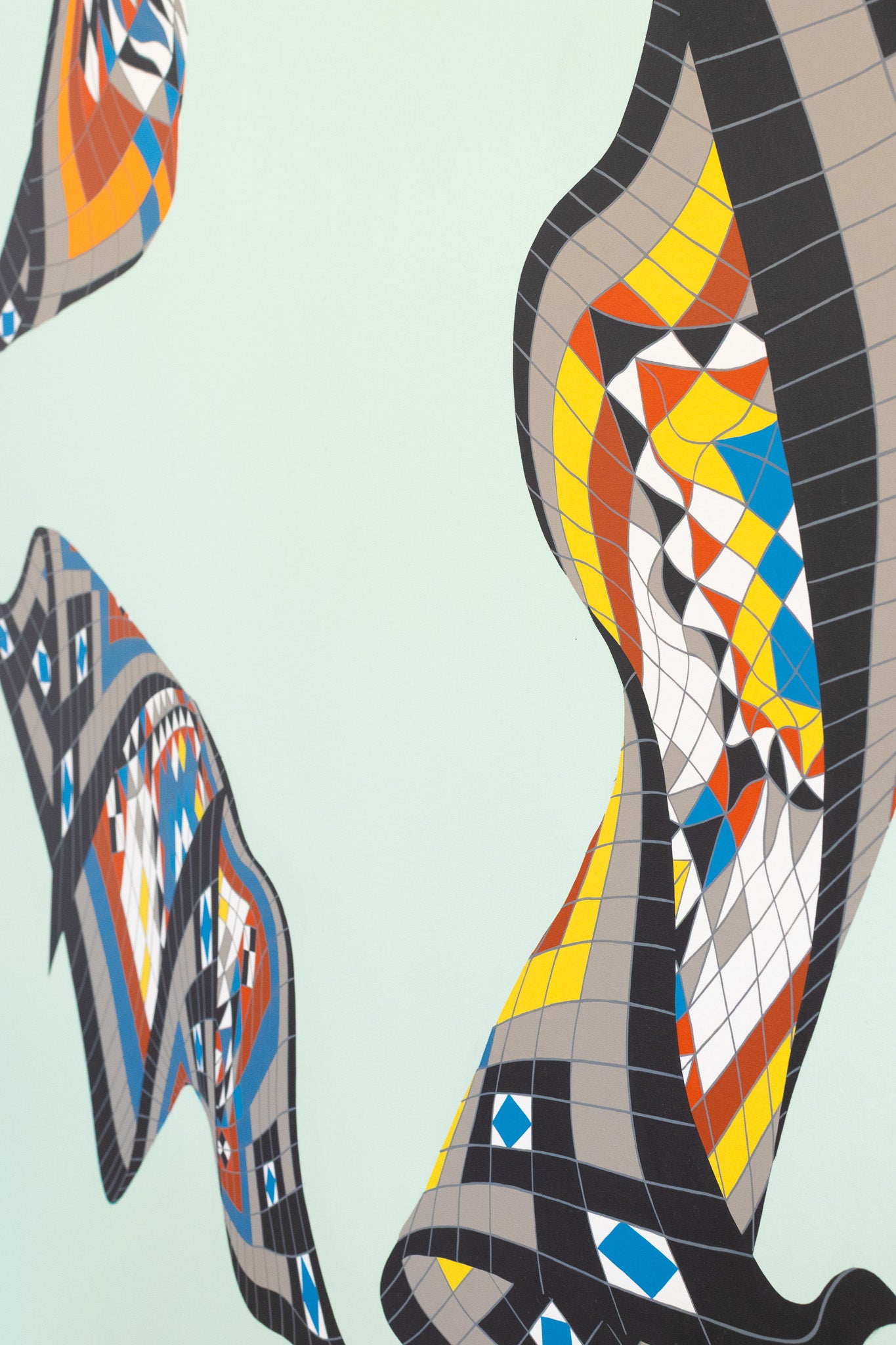 Composition for Three Centrepieces (Green)