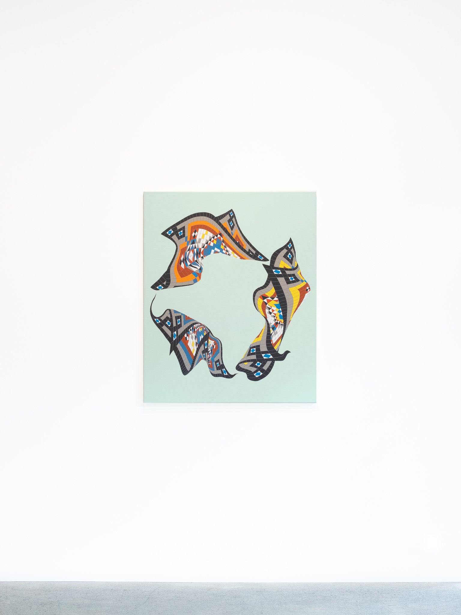 Composition for Three Centrepieces (Green)