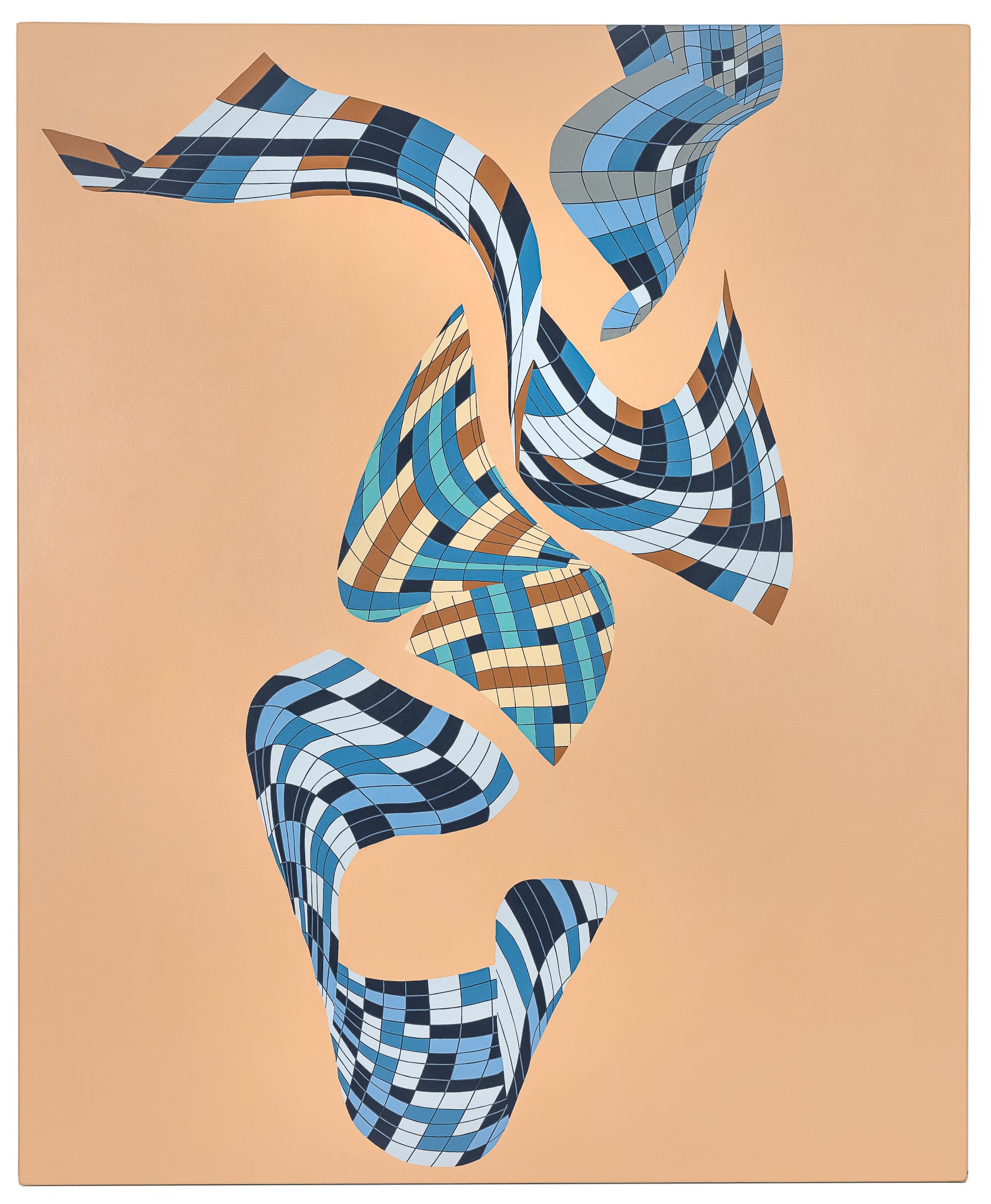 Composition for Three Centrepieces (Orange)
