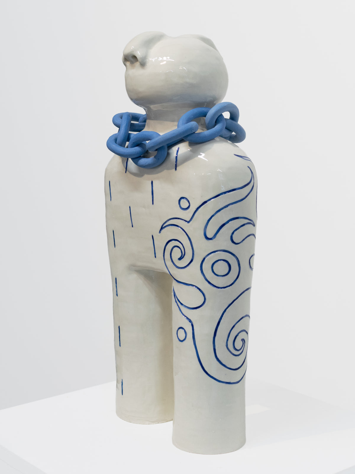Ceremonial White and Blue 1